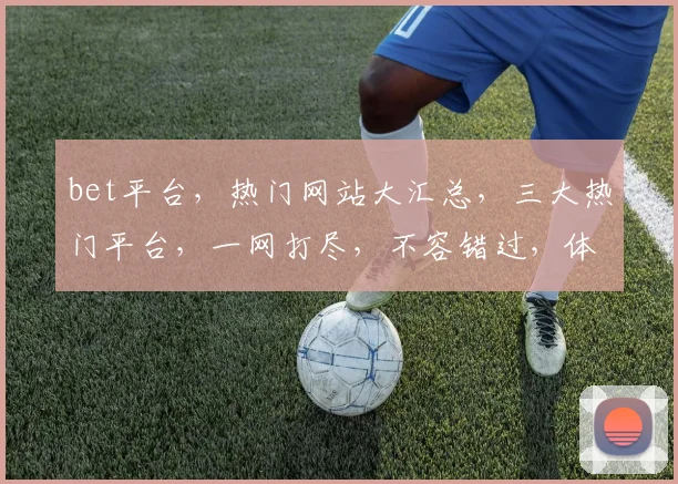 bet平台，热门网站大汇总，三大热门平台，一网打尽，不容错过，体验非凡